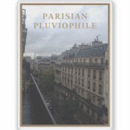 Adesivo Pluviófilo parisiense