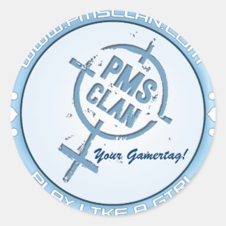 Adesivo PMS Sticker - Logotipo Azul 2