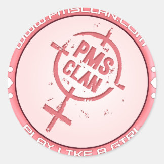 Adesivo PMS Sticker - Logotipo rosa 2