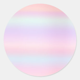 Adesivo Pó de Blush Pastel Rosa Ombre Unicórnio Azul 