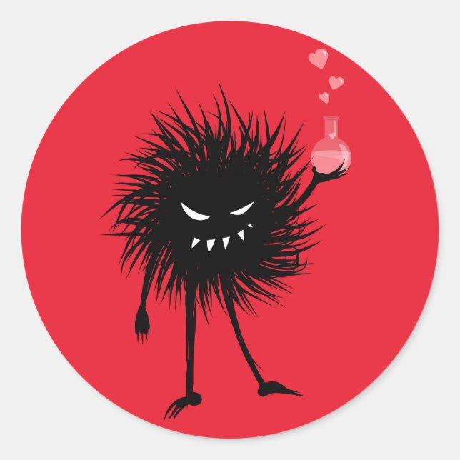 Adesivo Poção de Amor de Caráter Mau (Frente)