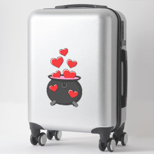Adesivo Poção do Amor Corações