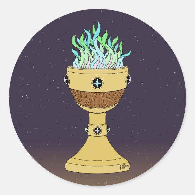 Adesivo Poção mágica em Mazer e Chalice Combo (Frente)