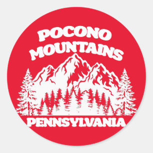 Adesivo Pocono Mountain Pensilvânia