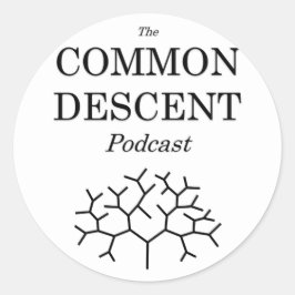 Adesivo Podcast de descida comum