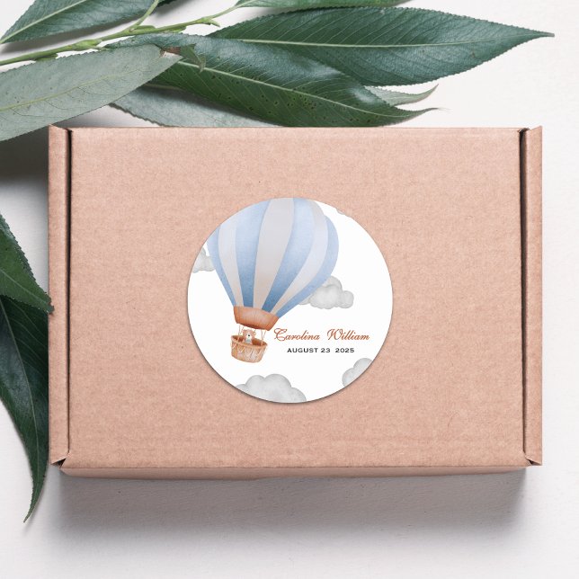 Adesivo podemos esperar chá de fraldas de filhotes (Criador carregado)