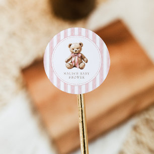 Adesivo Podemos Esperar Elegante de Chá de fraldas Elegant