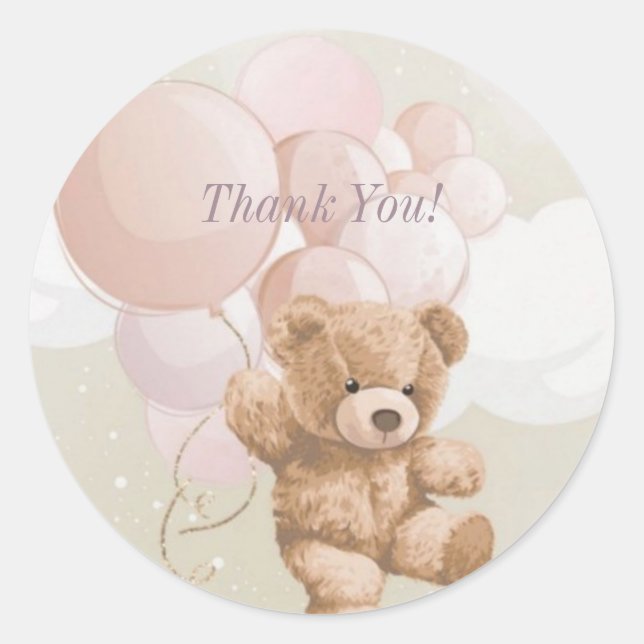 Adesivo Podemos Esperar Muito Obrigado Sticker (Frente)