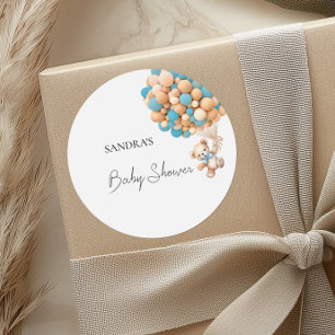 Adesivo Podemos Esperar O Balão Azul Do Urso De Teddy