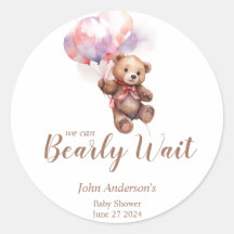 Podemos esperar o Chá de fraldas do Urso do Balão