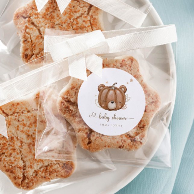 Adesivo Podemos Esperar Um Urso De Abóbora. (Criador carregado)