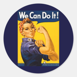 Adesivo Podemos Fazer Isso! Rosie the Riveter Vintage WW2