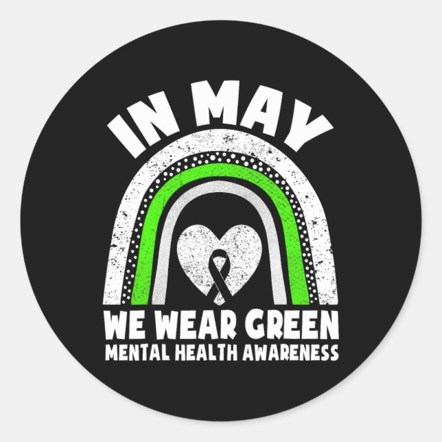 Adesivo Podemos Vestir a Consciência Mental Verde Ri Verde (Frente)