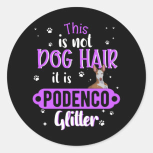Adesivo Podenco Greyhound Dog Funny Dift Idea