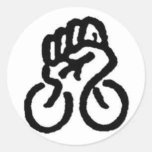 Adesivo Poder da bicicleta!