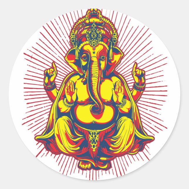 Adesivo Poder de Ganesh (Frente)
