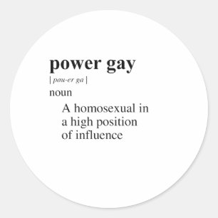 ADESIVO PODER GAY