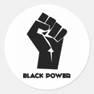 Adesivo Poder preto