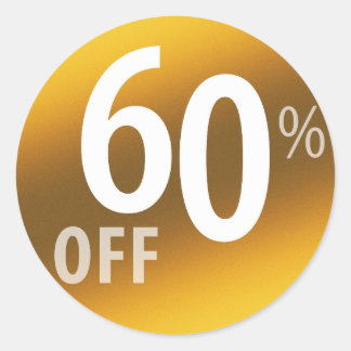 Adesivo Poderoso sinal de 60% OFF SALE | DOURADO