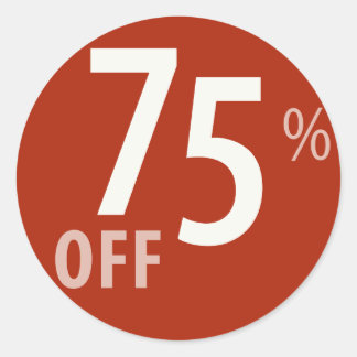 Adesivo Poderoso sinal de 75% OFF SALE