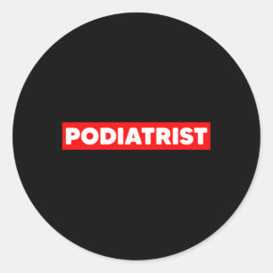Adesivo Podiatra Foot Doctor Podiatry