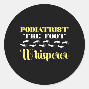 Adesivo Pôdiatra O Pé-Pé-Pé-Pé-Pô