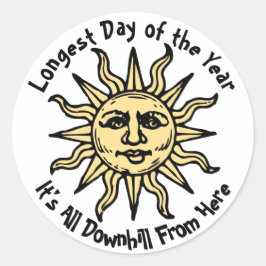 Adesivo Poema de Solstício de Verão