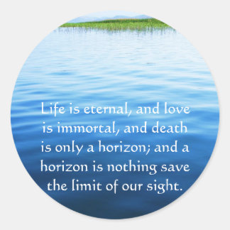 Adesivo Poema Sobre a Morte - Citação Inspiradora de Largu