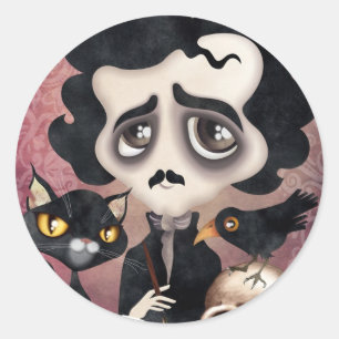 Adesivo Poeta de Edgar