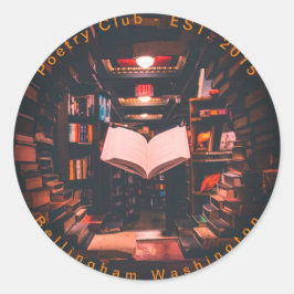 Adesivo Poetry Club Sticker