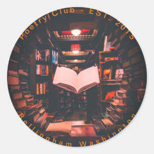 Adesivo Poetry Club Sticker
