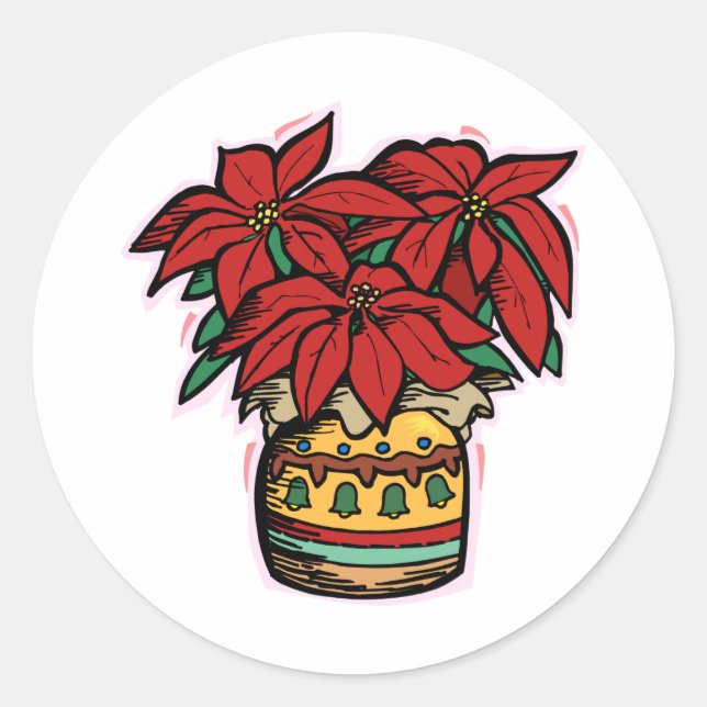 Adesivo Poinsettia (Frente)