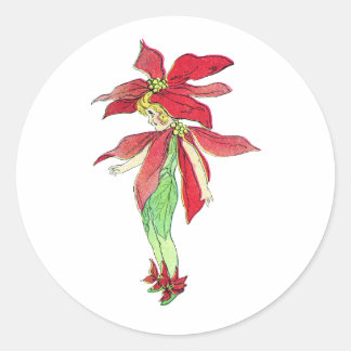 Adesivo Poinsettia Fairy