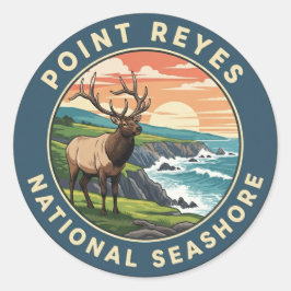 Adesivo Point Reyes National Seashore California Magnet