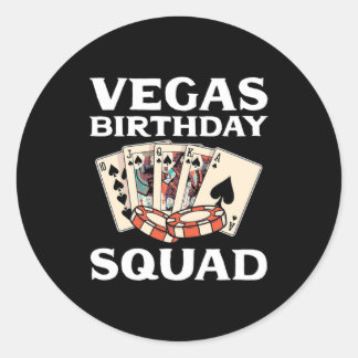 Adesivo Poker Lover | Poker Birthday Squad