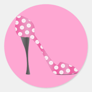 Adesivo Poky Dot High Heel