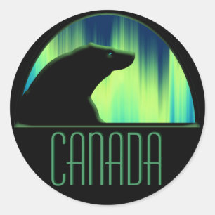 Adesivo Polar Bear Stickers Willife Canada Stickers