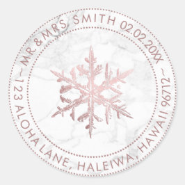 Adesivo PÓLEO DE ROSA DE GOLPE DE NEVO/MÁRBULA DE NEVE Pix