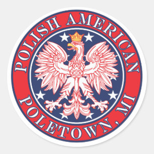 Adesivo Poletown Michigan Polska