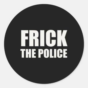 Adesivo Polícia Frick - Protesto Engraçado