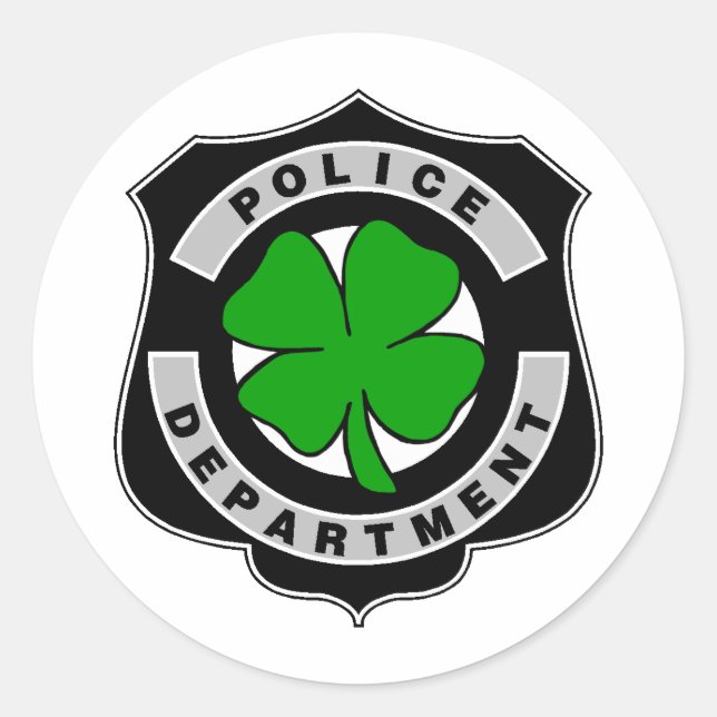 Adesivo Policiais irlandeses (Frente)