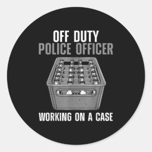 Adesivo Policial Engraçado Design Para Homens Policiais