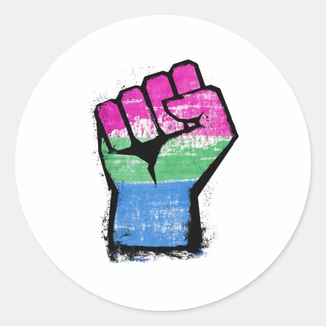 Adesivo Polisexual Protesto (Frente)