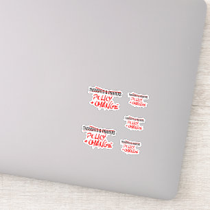 Adesivo Política e Alterar Agora