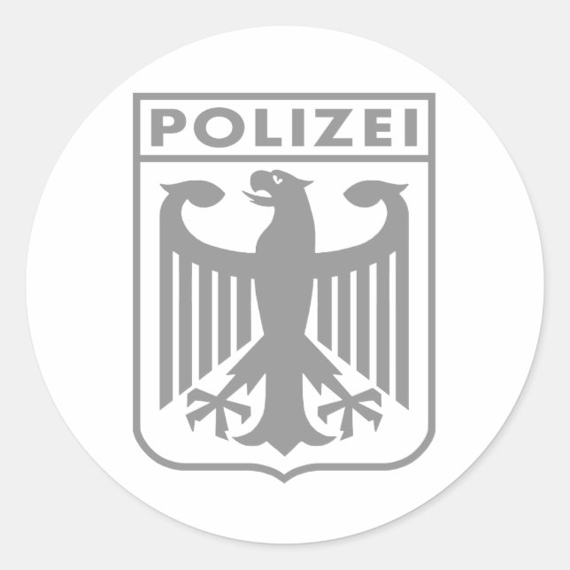 Adesivo Polizei (Frente)