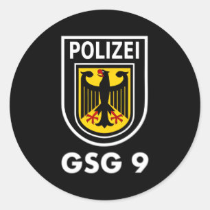 Adesivo Polizei Gsg 9 Bundespolizei