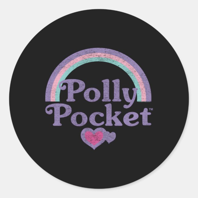 Adesivo Polly Pocket Rainbows (Frente)