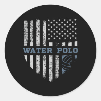 Adesivo Polo de água da bandeira americana