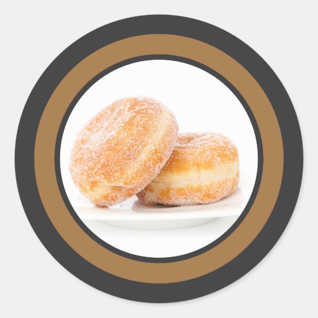 Adesivo Polonês Gordura Quinta Feliz Dia Paczki (Frente)