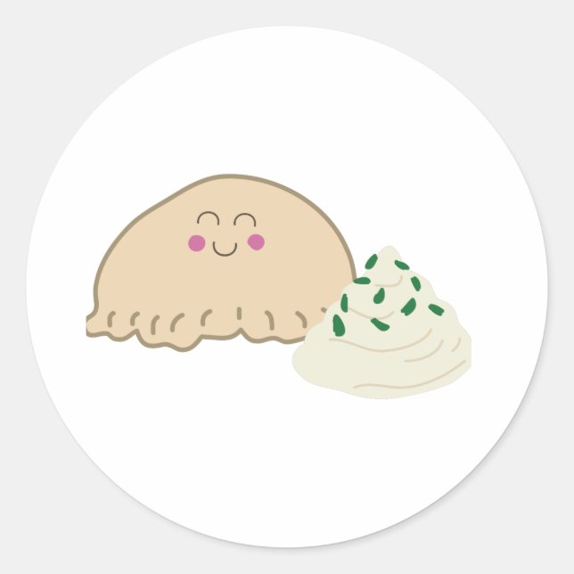 Adesivo Polonês Pierogi (Frente)